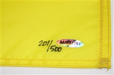Tiger Woods Signed 2000 US Open at Pebble Beach Screen Flag #201/500 UDA