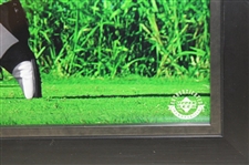 Tiger Woods Signed Ltd 1/1 Oversize 16x20 Post-Swing UDA Photo - Framed UDA #BAJ35966