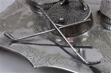 Circa 1900 Figural Golfer Inkstand