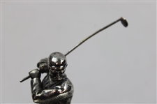 Circa 1900 Figural Golfer Inkstand