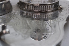 Circa 1900 Figural Golfer Inkstand