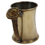 1911 Pawtucket Golf Club Antler Trophy Stein Won by Elmer E. Wynn