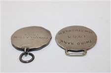 Two (2) 1904 Greater Boston Interscholastic Golf Association Medals 