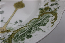 Pair Of Royal Doulton “Picturesque Scenes” Series Golfer Plates
