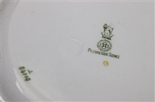 Pair Of Royal Doulton “Picturesque Scenes” Series Golfer Plates
