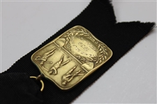 1939 Northeast Wisconsin Golf Association gold filled medal with Ribbon