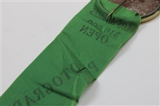1927 Los Angeles Open at El Caballero Country Club Photographer Badge w/Ribbon
