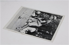 Sam Snead Signed 1949 Tam O 'Shanter Press Photo JSA ALOA