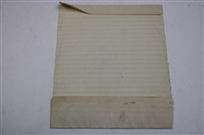 Original Photo of Bobby Locke at a Golf Tournament Removed From His Personal Scrapbook