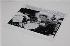 Babe Zaharias Arriving Home in Tampa 1955 Press Photo