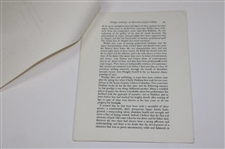 1970-71 'Prodigy Continuing: an Observation of Jack Nicklaus' by Pat Ward-Thomas 7 pages