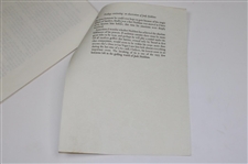 1970-71 'Prodigy Continuing: an Observation of Jack Nicklaus' by Pat Ward-Thomas 7 pages