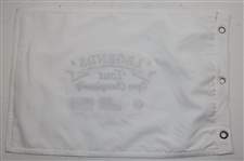 Tom Watson Signed Legends Tour Championship Embroidered Flag JSA ALOA