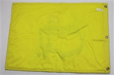 Bernhard Langer Signed Undated Masters Embroidered Flag JSA ALOA