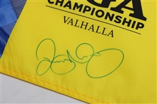 Rory McIlroy Signed 2014 PGA Championship at Valhalla Flag JSA ALOA
