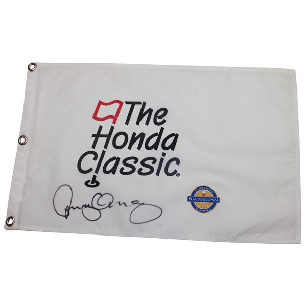 Rory McIlroy Signed Honda Classic Screen Flag JSA ALOA