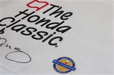 Rory McIlroy Signed Honda Classic Screen Flag JSA ALOA