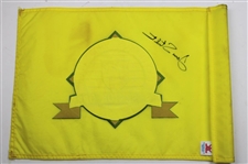 Dave Stockton Signed 1996 US Senior Open at Caterbury Screen Flag JSA ALOA
