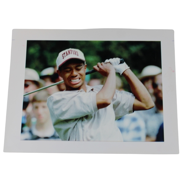 Tiger Woods 1996 Post Swing AP Photo