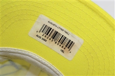 Shaun Micheel Signed Masters Yellow Litter Caddy Hat JSA ALOA