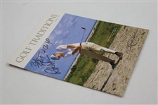 Pete & Alice Dye Dual Signed 2005 'Golf Traditions' Magazine Vol 1 JSA ALOA