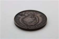 Undated Gulmarg Golf Club Medal with Raised Scene & Figure
