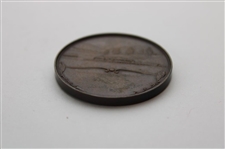 Undated Gulmarg Golf Club Medal with Raised Scene & Figure
