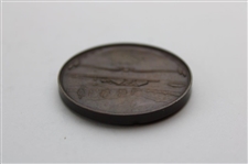 Undated Gulmarg Golf Club Medal with Raised Scene & Figure
