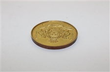 1923 Cheshire Union of Golf Clubs 9 Karat Gold Medal Presented by The President R. H. Prestwich