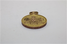 1921 Cheshire Union Of Golf Clubs Team Championship 9 Karat Gold Medal
