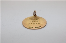 1929 Lancashire Union Of Golf Clubs 9k Gold Medal