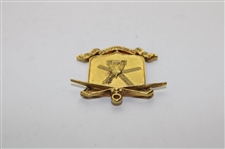 1899-1900 City Of Newcastle Golf Club Captains 14k Gold Medal Won by F. E. Thew