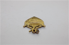1910 Innerleven Golf Club Coronation Cup 9K gold Medal Won by B. Hall Blyth Jr.