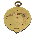 1924 Scottish Professional Goflers Union Championships Gold Medal Won by Peter Robertson