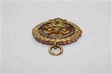 1924 Scottish Professional Goflers Union Championships Gold Medal Won by Peter Robertson