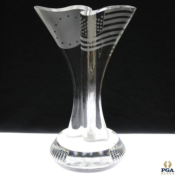 Undated Junior Ryder Cup Glass Trophy