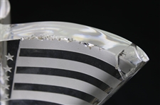 Undated Junior Ryder Cup Glass Trophy