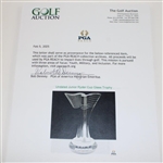 Undated Junior Ryder Cup Glass Trophy