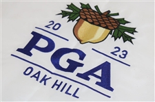 2023 PGA Championship at Oak Hill Embroidered Flag w/2023 PGA Championship at Oak Hill Sunday Badge