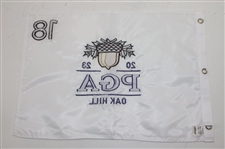 2023 PGA Championship at Oak Hill Embroidered Flag w/2023 PGA Championship at Oak Hill Sunday Badge