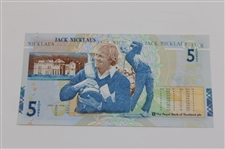 Jack Nicklaus 5 Pound Royal Bank Of Scotland Note 1978 Open Championship
