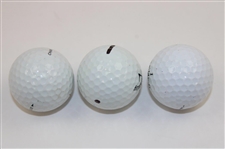 Mize, Willett & Schwartzel Signed Golf Balls JSA ALOA