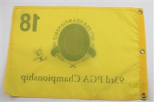 Keegan Bradley Signed 2011 PGA Championship at Atlanta Athletic Club Embroidered Flag JSA ALOA