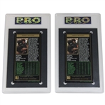 Two (2) Tiger Woods Grand Slam Ventures The Masters Collection Rookie Golf Cards