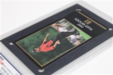 Two (2) Tiger Woods Grand Slam Ventures The Masters Collection Rookie Golf Cards