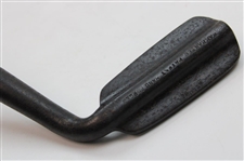 c.1894 W. M. Lowe Buxton Warranted Hand Forged Patent with Shaft Stamp Putter
