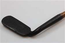 c.1894 W. M. Lowe Buxton Warranted Hand Forged Patent with Shaft Stamp Putter