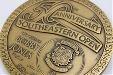 Augusta CC Southeastern Open Bobby Jones 50th Anniversary Ltd Player Gift Bronze Medal in Box