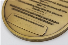 Augusta CC Southeastern Open Bobby Jones 50th Anniversary Ltd Player Gift Bronze Medal in Box