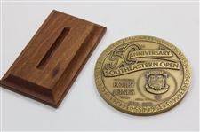 Augusta CC Southeastern Open Bobby Jones 50th Anniversary Ltd Player Gift Bronze Medal in Box